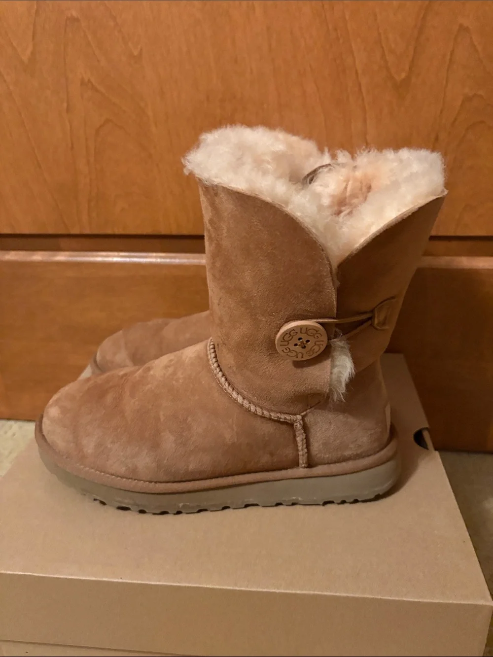 UGG Chestnut Bailey Button Boots